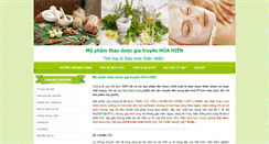 Desktop Screenshot of myphamthaoduochoahien.com